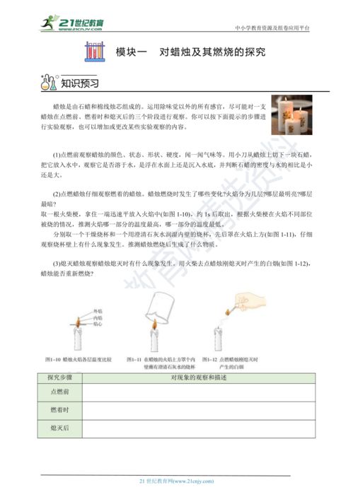 化學(xué)實(shí)驗(yàn) 探索自然科學(xué)研究的基石——九年級化學(xué)暑假自學(xué)專題二解析